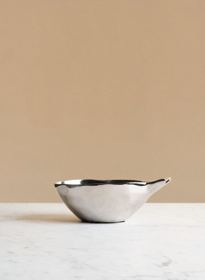 Deep Metal Fish Bowl in the group Kitchen / Porcelain / Serving bowls at Tambur Store AB (CHE36737)