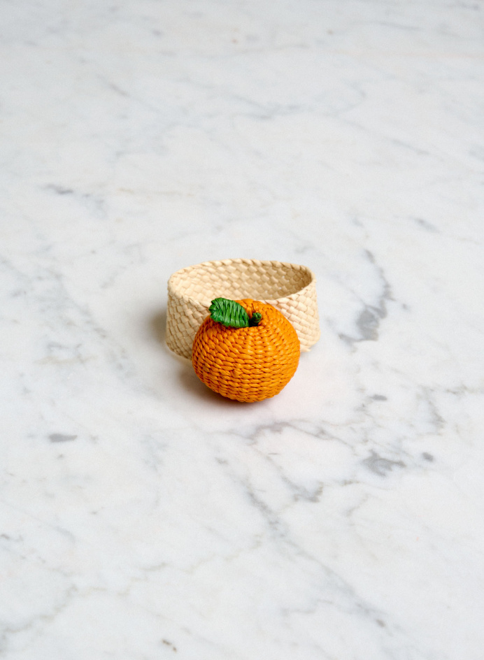 Napkin Ring Orange in the group Kitchen / Table setting / Kitchen Accessories at Tambur Store AB (GUAGH0045A79)