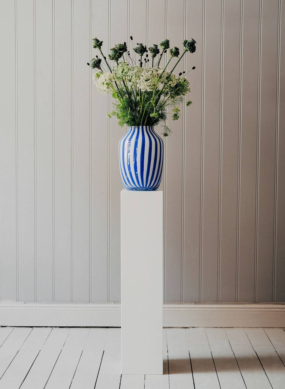 Juice Vase High Blue