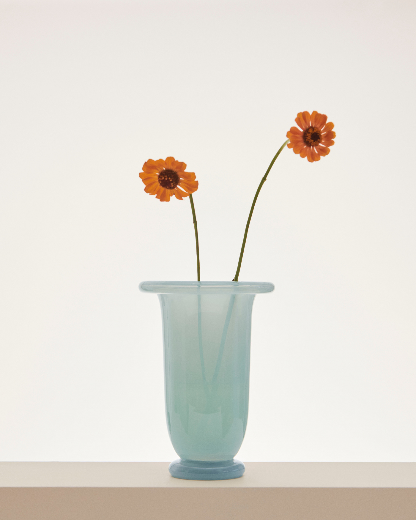 Empire Vase Ice Blue Empire Vase Ice Blue