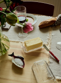 Butter Dish Glass