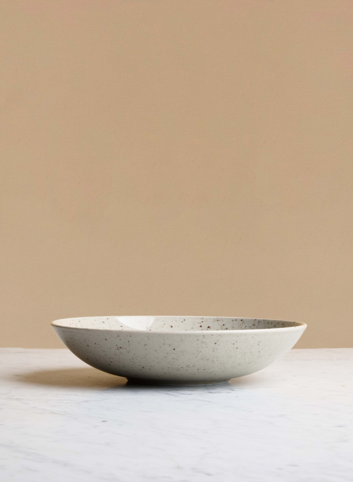 Pasta Bowl Natural in the group Kitchen / Porcelain / Deep plates at Tambur Store AB (LILLCN1926)