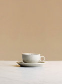 Espresso Cup Double with saucer (15cl) Natural