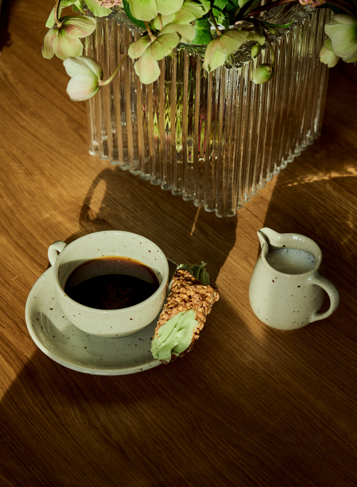 Espresso Cup Double with saucer (15cl) Natural