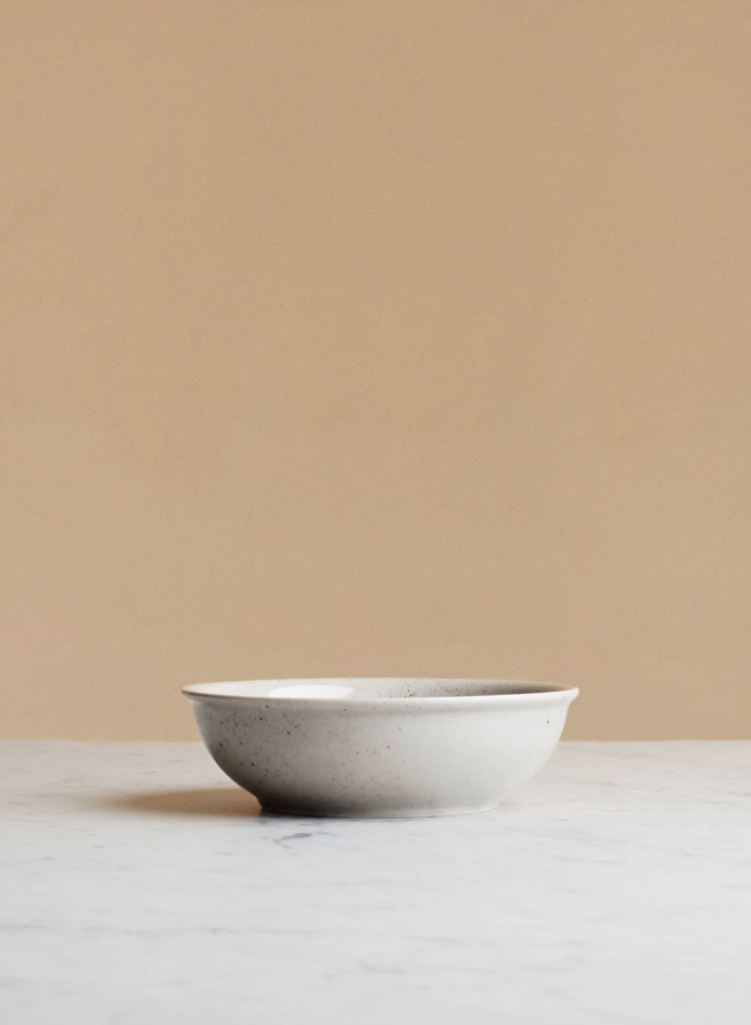 Soup Bowl Natural Ø17cm in the group Kitchen / Porcelain / Sallad Bowls at Tambur Store AB (LILLSN1417)