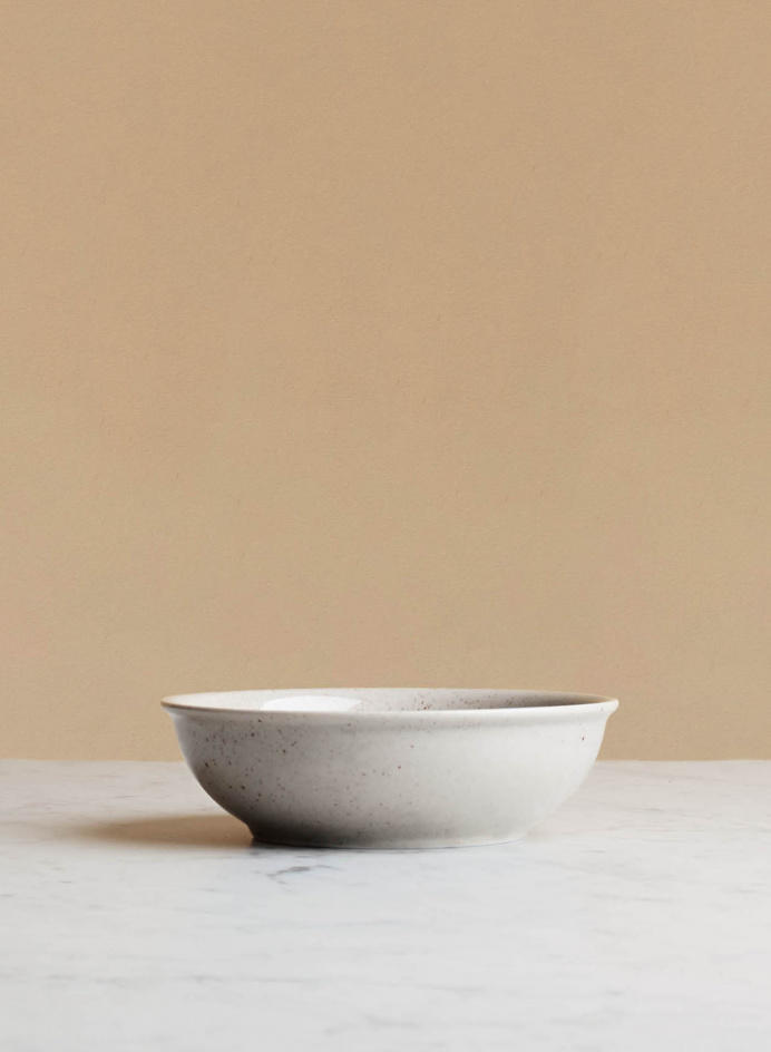 Salad Bowl Natural Ø 21cm in the group Kitchen / Porcelain / Sallad Bowls at Tambur Store AB (LILLSN1421)
