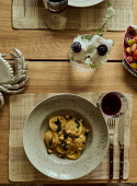Pasta Plate Lifestyle Natural 26cm