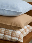 Linen Cushion Camel