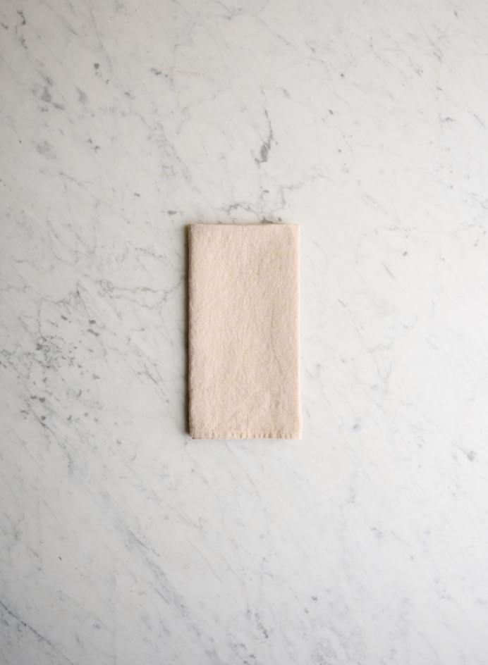 Linen Napkin Sand in the group Kitchen / Table setting / Kitchen Textiles at Tambur Store AB (LNGBATN2285)