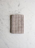 Kitchen Towel Brown Gingham