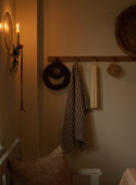 Kitchen Towel Brown Gingham