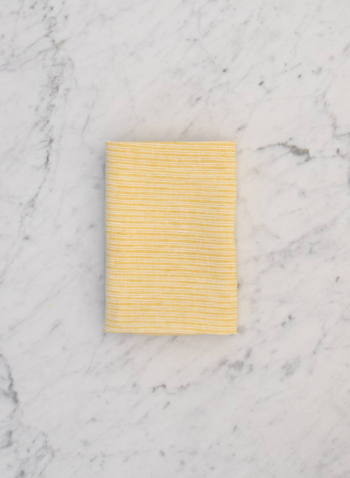 Kitchen Towel Yellow Stripe in the group Kitchen / Table setting / Kitchen Textiles at Tambur Store AB (LNGEPDT40170)