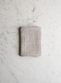 Kitchen Towel Flax / Blue Checks