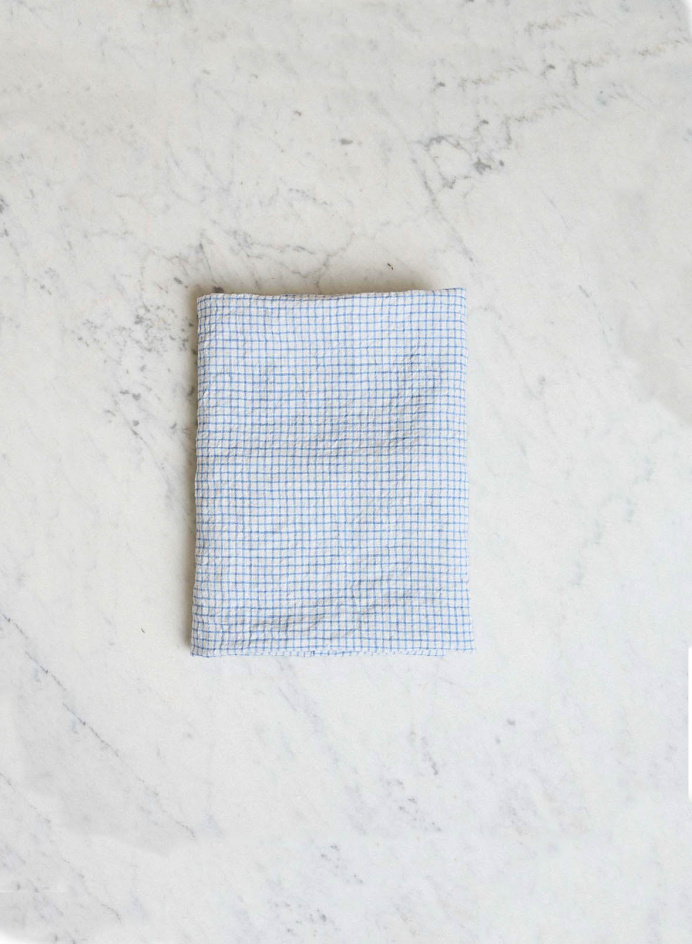 Kitchen Towel Sky Checks in the group Kitchen / Table setting / Kitchen Textiles at Tambur Store AB (LNGEPDT40382)