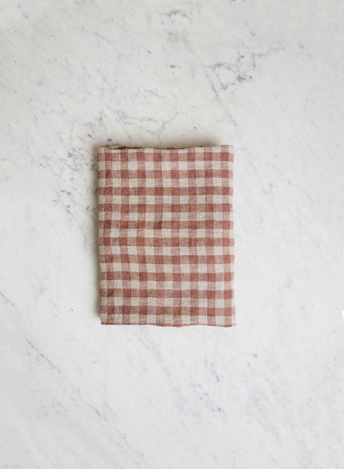 Kitchen Towel Cappuccino Gingham in the group Kitchen / Table setting / Kitchen Textiles at Tambur Store AB (LNGEPDT40396)