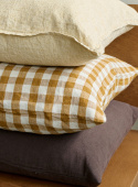 Linen Cushion Safron Chiné