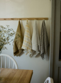 Kitchen Towel Grey Stripe