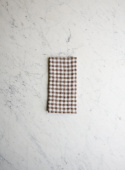 Linen Napkin Brown Gingham