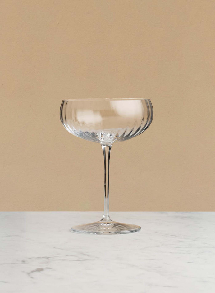 Optica Champagne Glass in the group Kitchen / Table setting / Drinking Glass at Tambur Store AB (LUG24705)