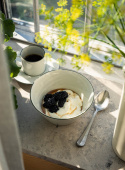 Espresso Cup with Saucer Ovanåker Green