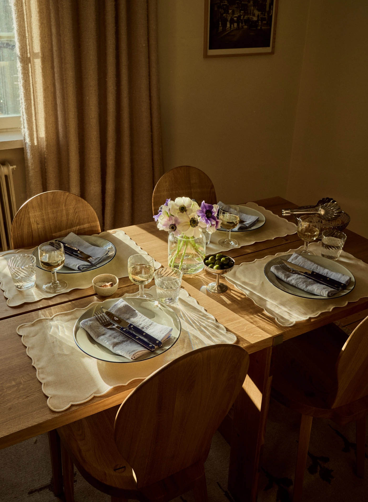 Dinner Plate Ovanåker Blue Dinner Plate Ovanåker Blue