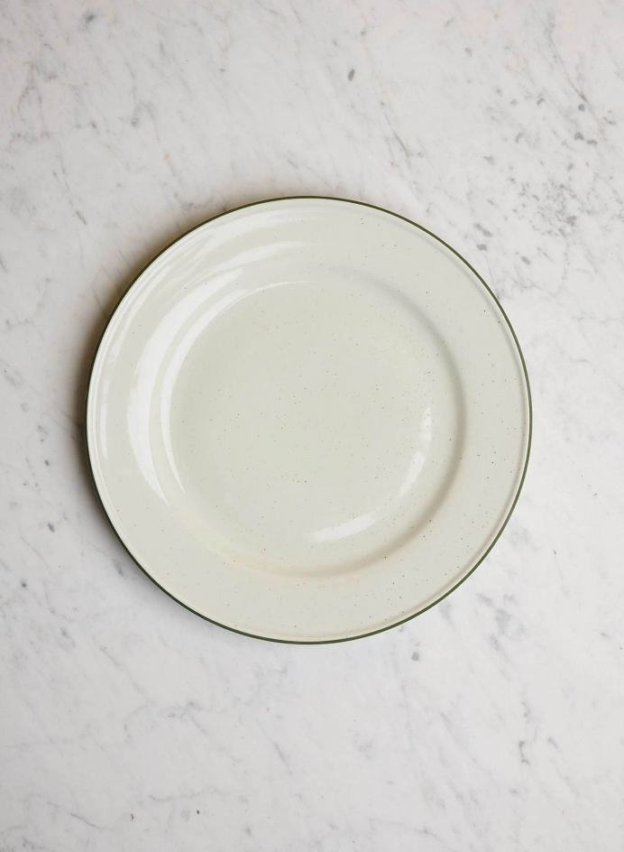 Dinner Plate Ovanåker Green in the group Kitchen / Porcelain / Dinner Plates at Tambur Store AB (MAN800Rl)