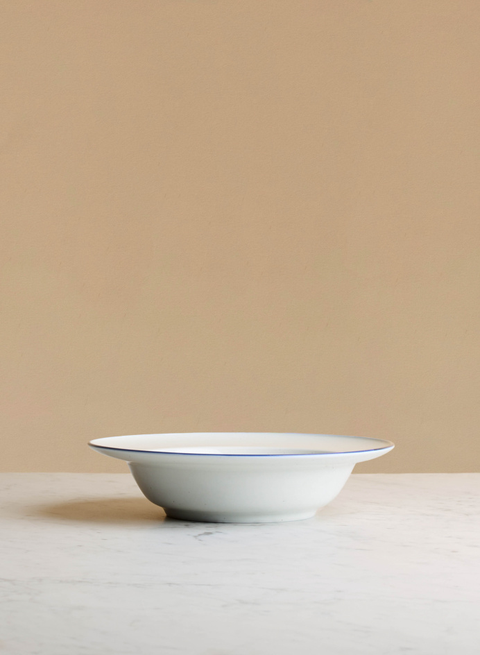 Deep Plate Ovanåker Blue in the group Kitchen / Porcelain / Deep plates at Tambur Store AB (MAN985b)