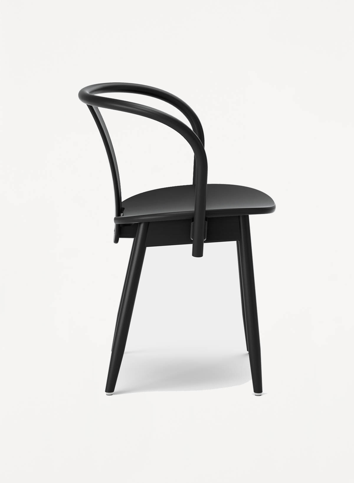 Icha Chair Black Stained Beech