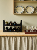 Silo Winerack Black Stained Ash