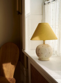 Table lamp Tondo Piccolo Fiore | Venedig Light Yellow