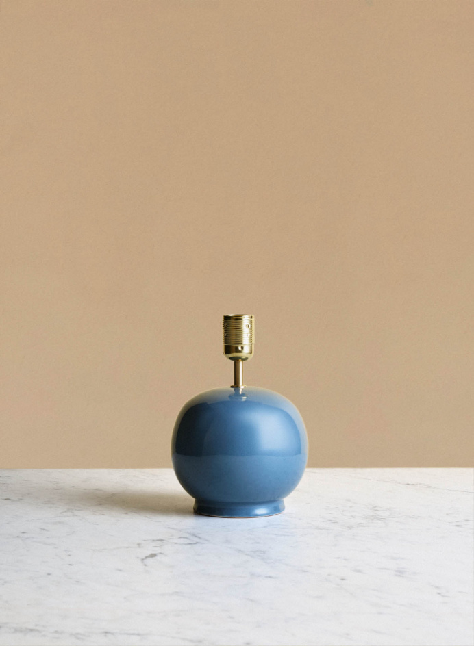 Lamp base Tondo Piccolo Blu in the group Lightning / Lamp Base at Tambur Store AB (NFS06T14V4220)