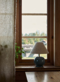 Lamp base Tondo Piccolo Blu