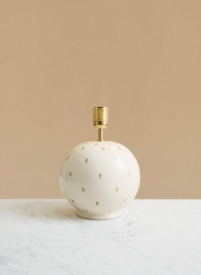 Lamp base Tondo Fiore in the group Lightning / Lamp Base at Tambur Store AB (NFS06T18FAFIORE)