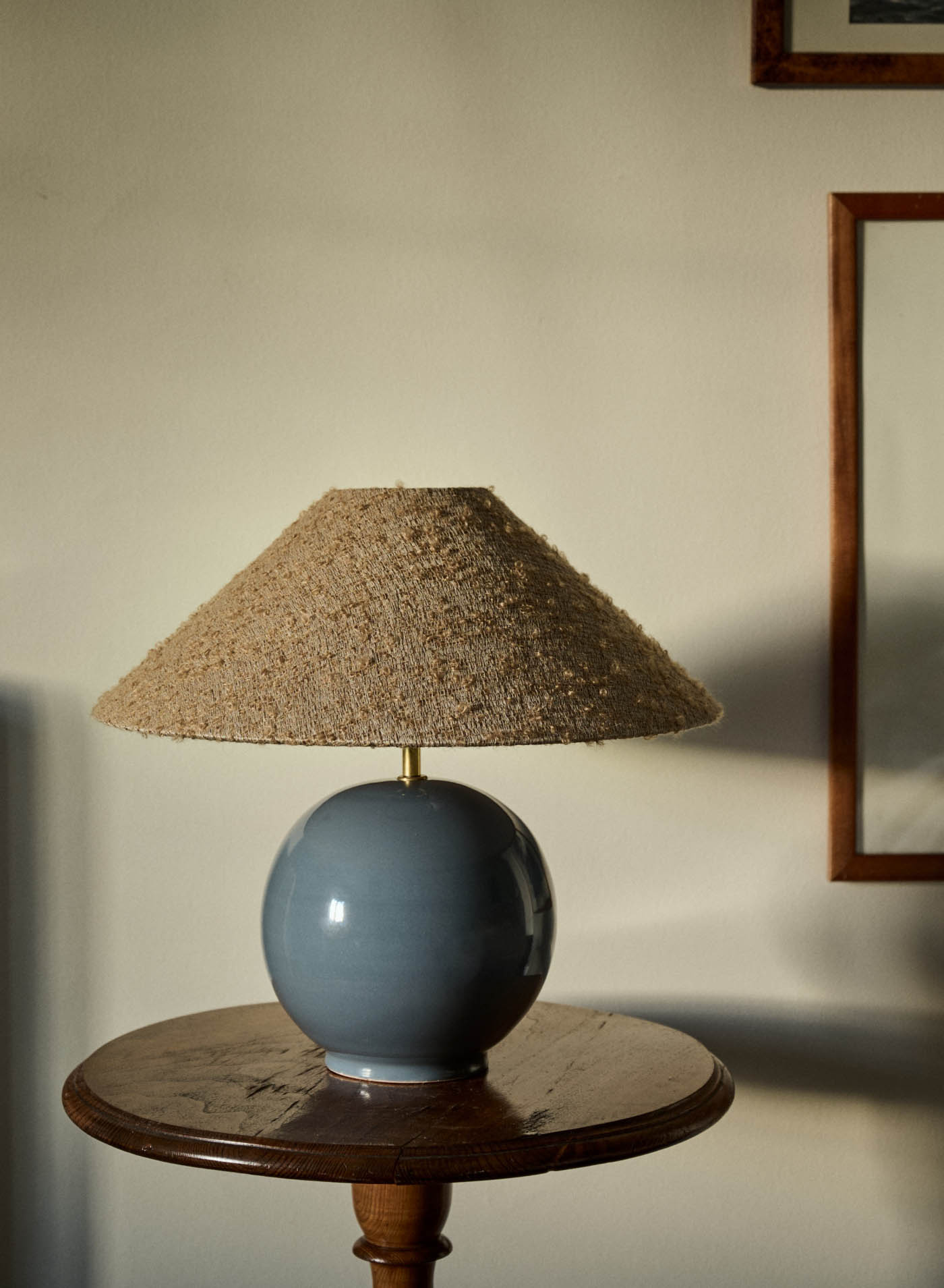 Table lamp Tondo Blu | Ampio Caramel