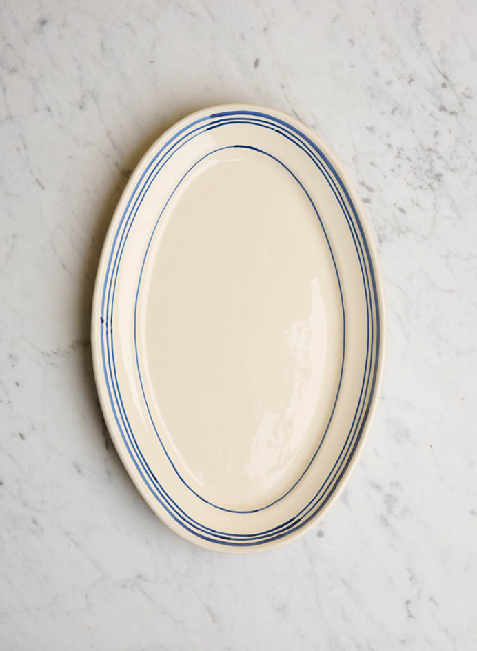 Serving Platter Decori de Rigio in the group Kitchen / Porcelain / Platter at Tambur Store AB (NFS18354RB)