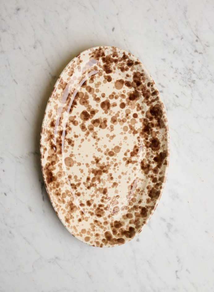 Serving Platter Spruzzi Cioccolato in the group Kitchen / Porcelain / Platter at Tambur Store AB (NFS1835SMMA)