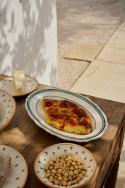 Serving Platter Baccellato Verde