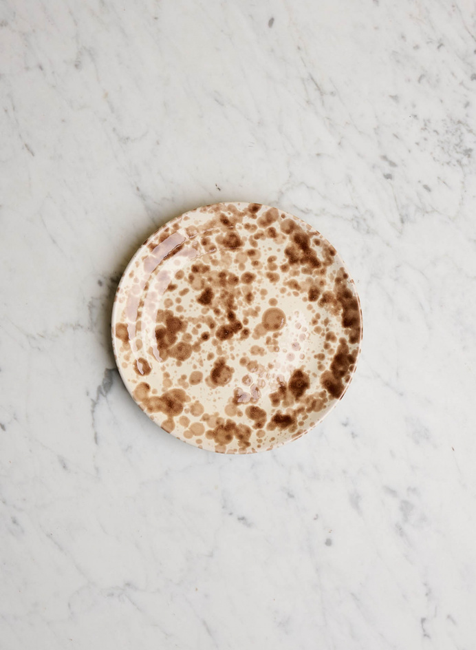 Plate Spruzzi Cioccolato in the group Kitchen / Porcelain / Side plates at Tambur Store AB (NFS2018SMMA)