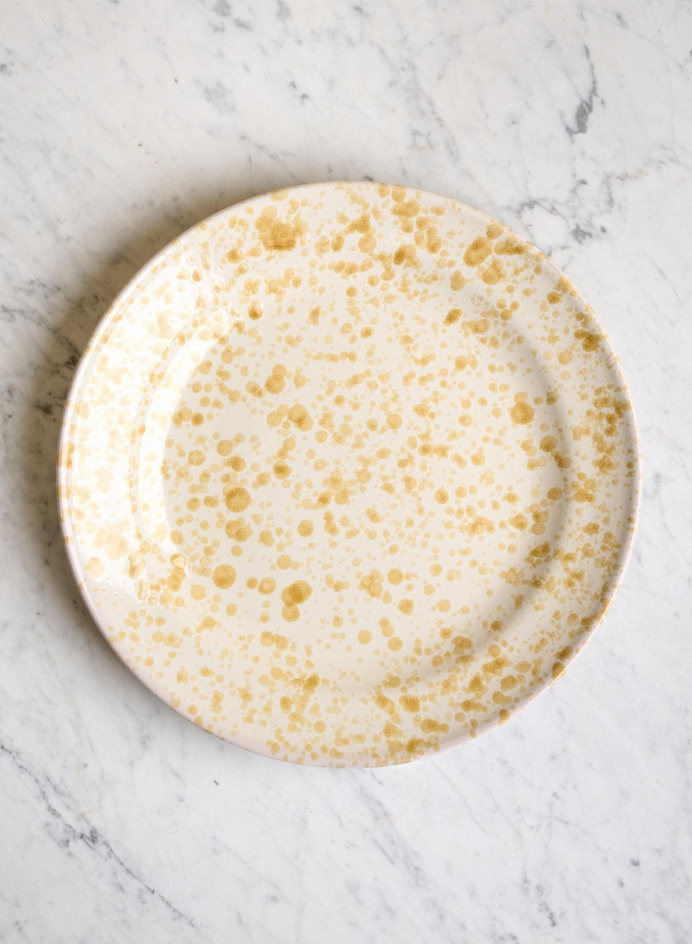 Serving Platter Il Giro Spruzzi Ambra in the group Kitchen / Porcelain / Platter at Tambur Store AB (NFS2036SMG)