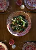 Serving Platter Il Giro Spruzzi Red