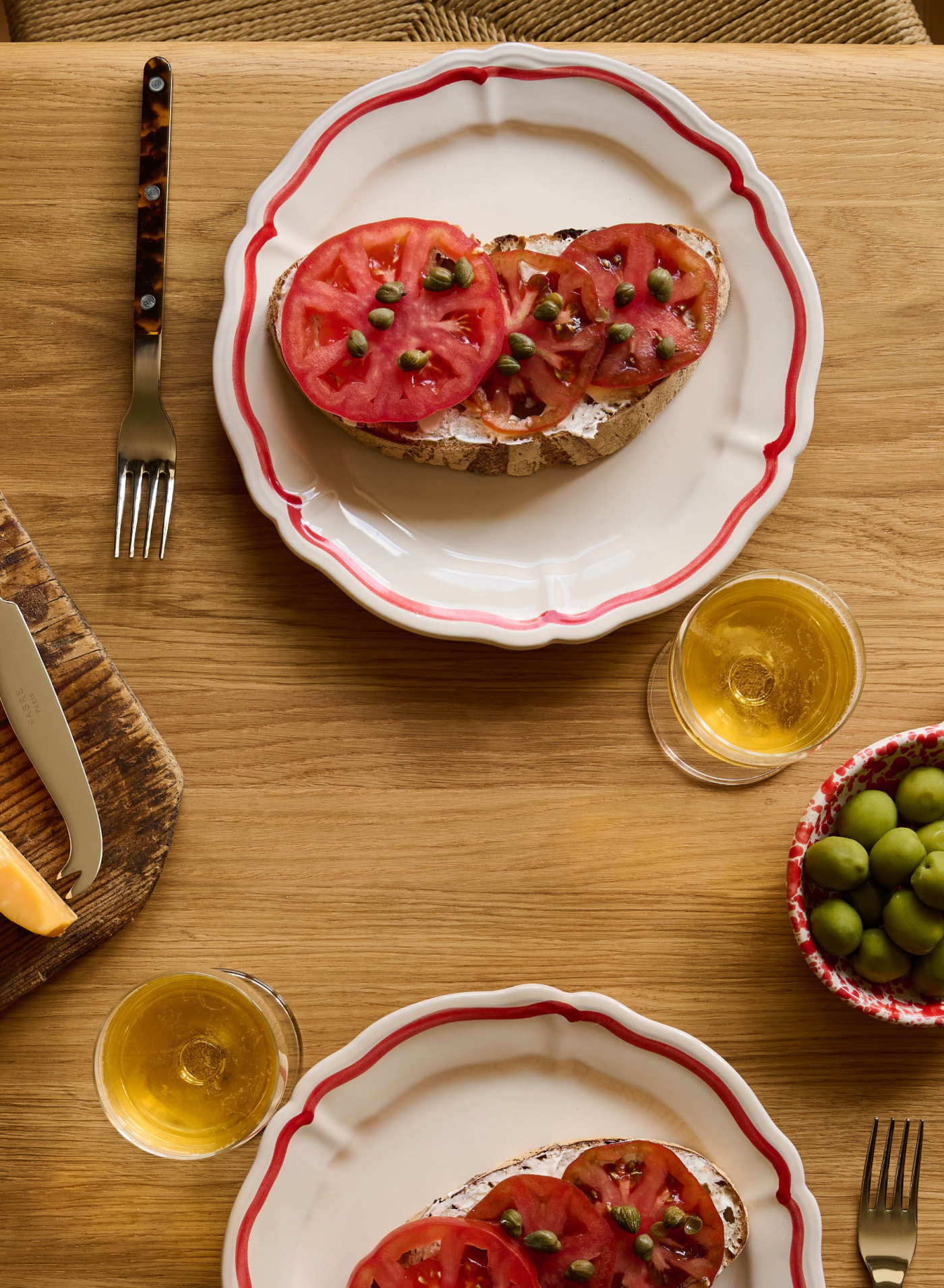 Dinner Plate Baccellato Rigio Rosso Dinner Plate Baccellato Rigio Rosso