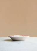 Pasta Plate Baccellato Rigio Rosso