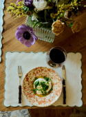 Deep Plate Spruzzi Arancio