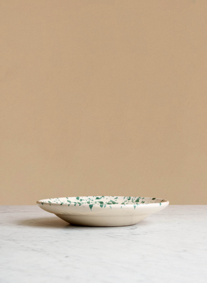 Deep Plate Spruzzi Muschio in the group Shop / Nicola Fasano | Spruzzi Muschio at Tambur Store AB (NFS20F23SMV3SA)