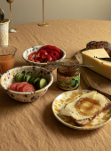Small Plate Spruzzi Ambra