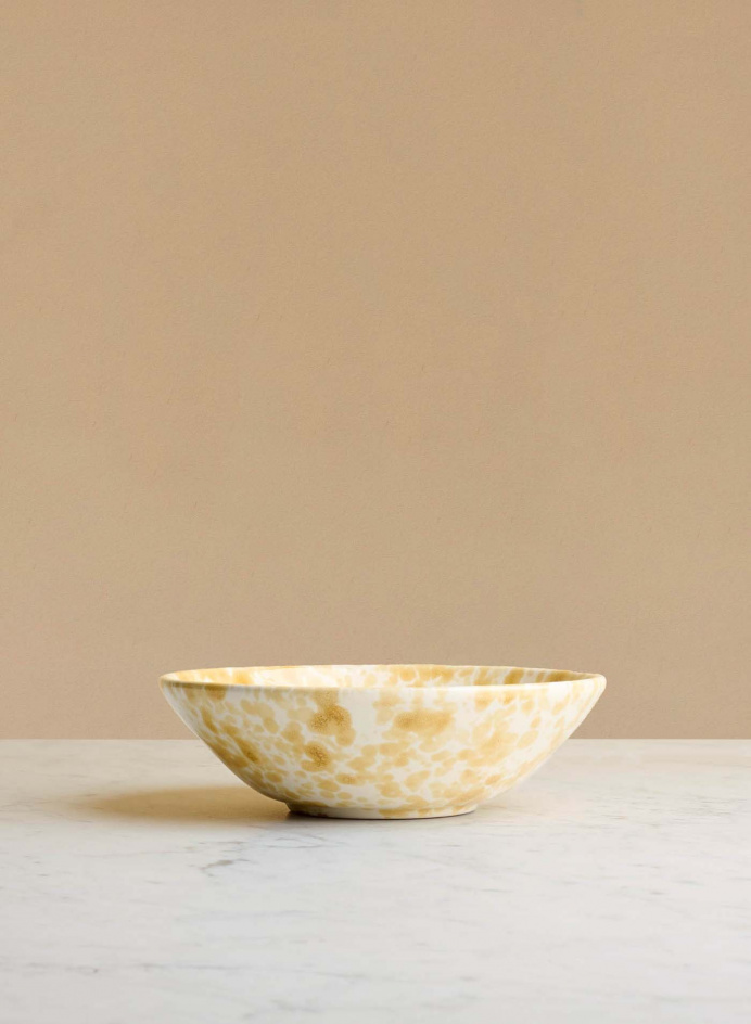 Salad Bowl Spruzzi Ambra in the group Kitchen / Porcelain / Sallad Bowls at Tambur Store AB (NFS2123SMSMG)