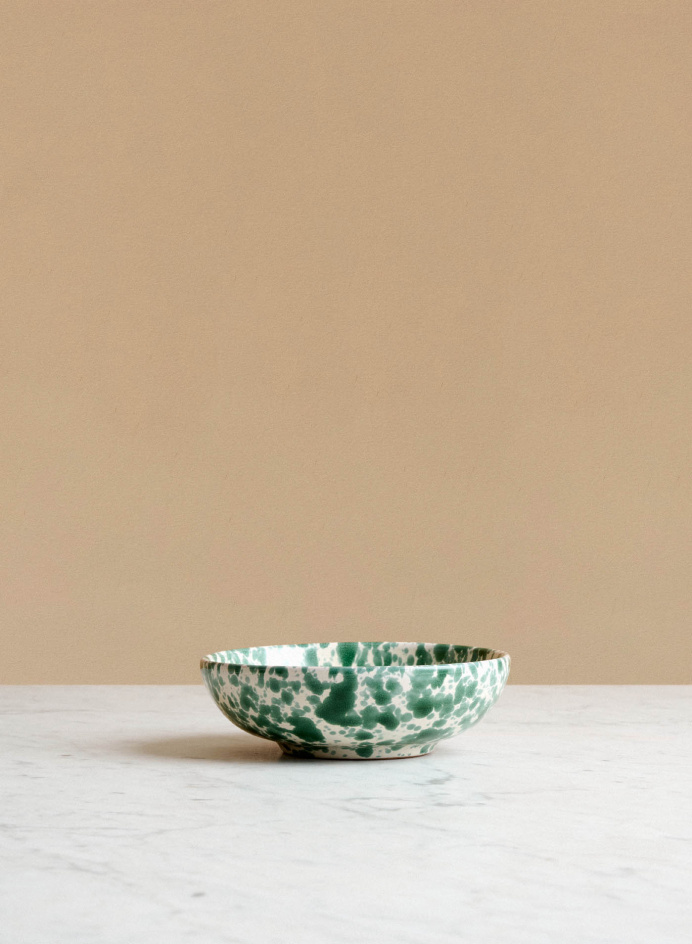 Breakfast Bowl Spruzzi Muschio in the group Kitchen / Porcelain / Breakfast bowls at Tambur Store AB (NFS21B16SMV3SA)