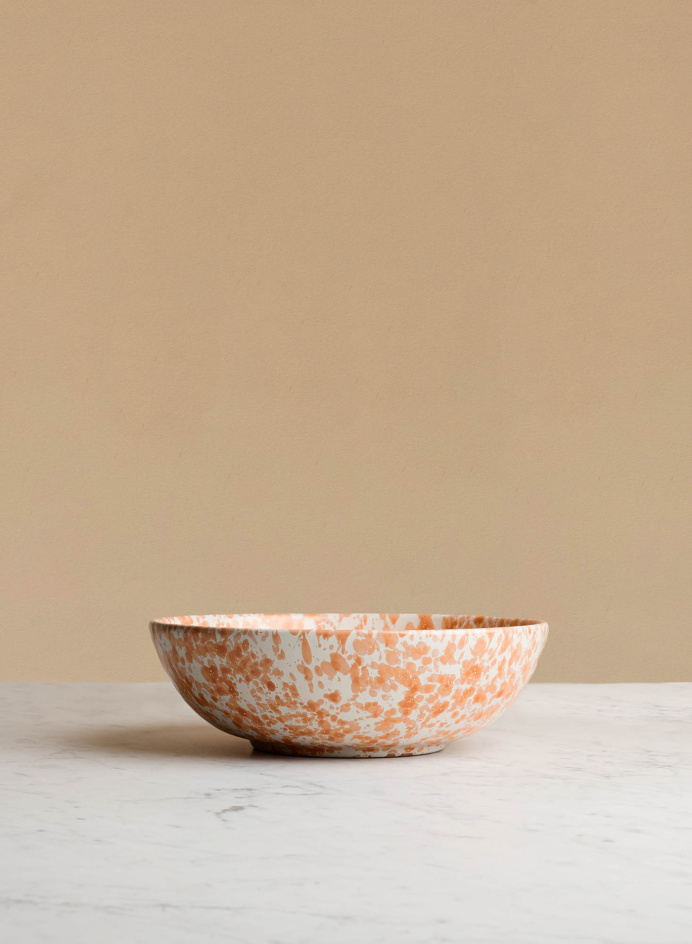 Serving Bowl Spruzzi Arancio in the group KITCHEN / Porslin / SERVING BOWLS at Tambur Store AB (NFS21B26SMARV)