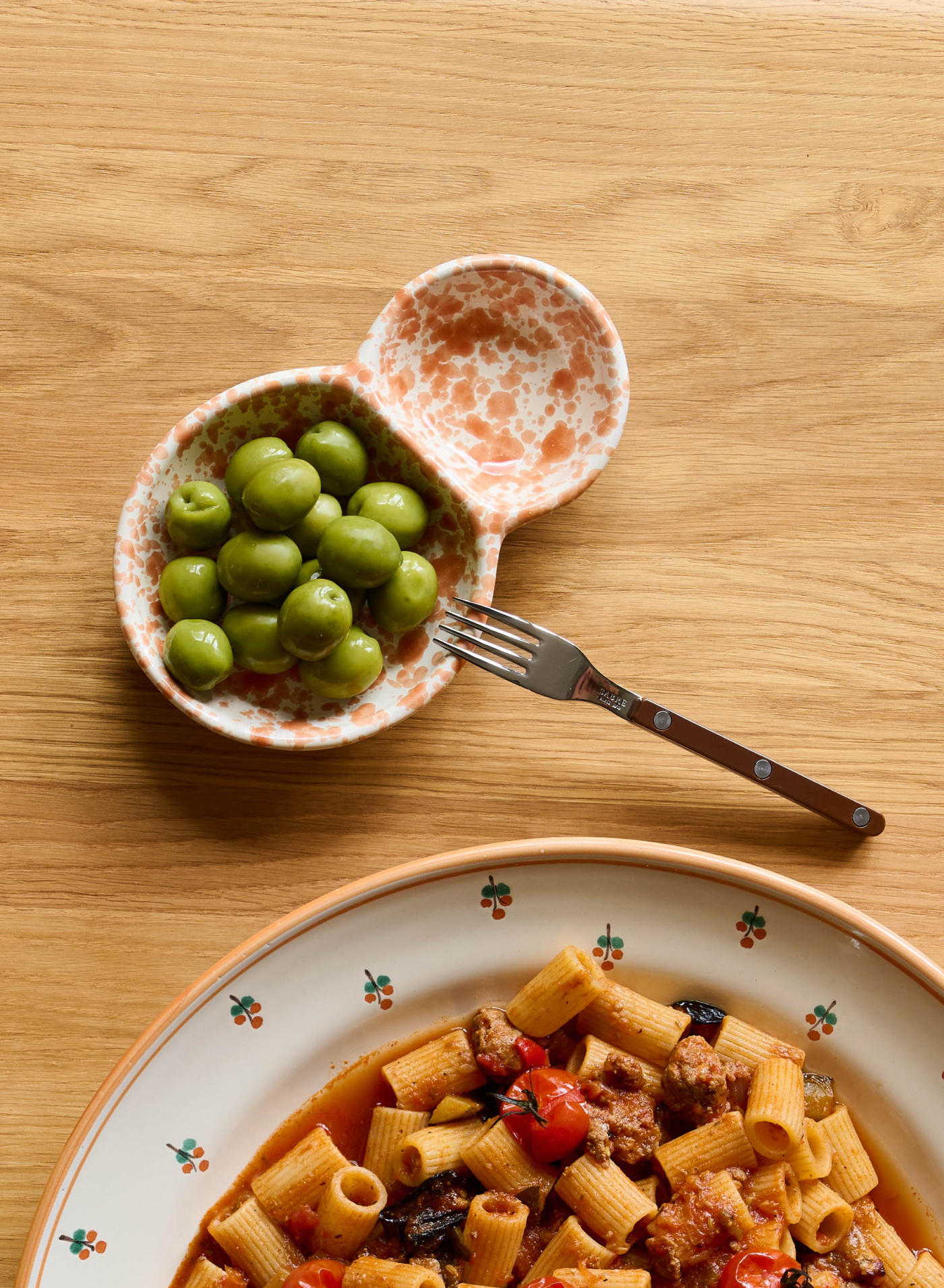 Olive Bowl Spruzzi Arancio Olive Bowl Spruzzi Arancio