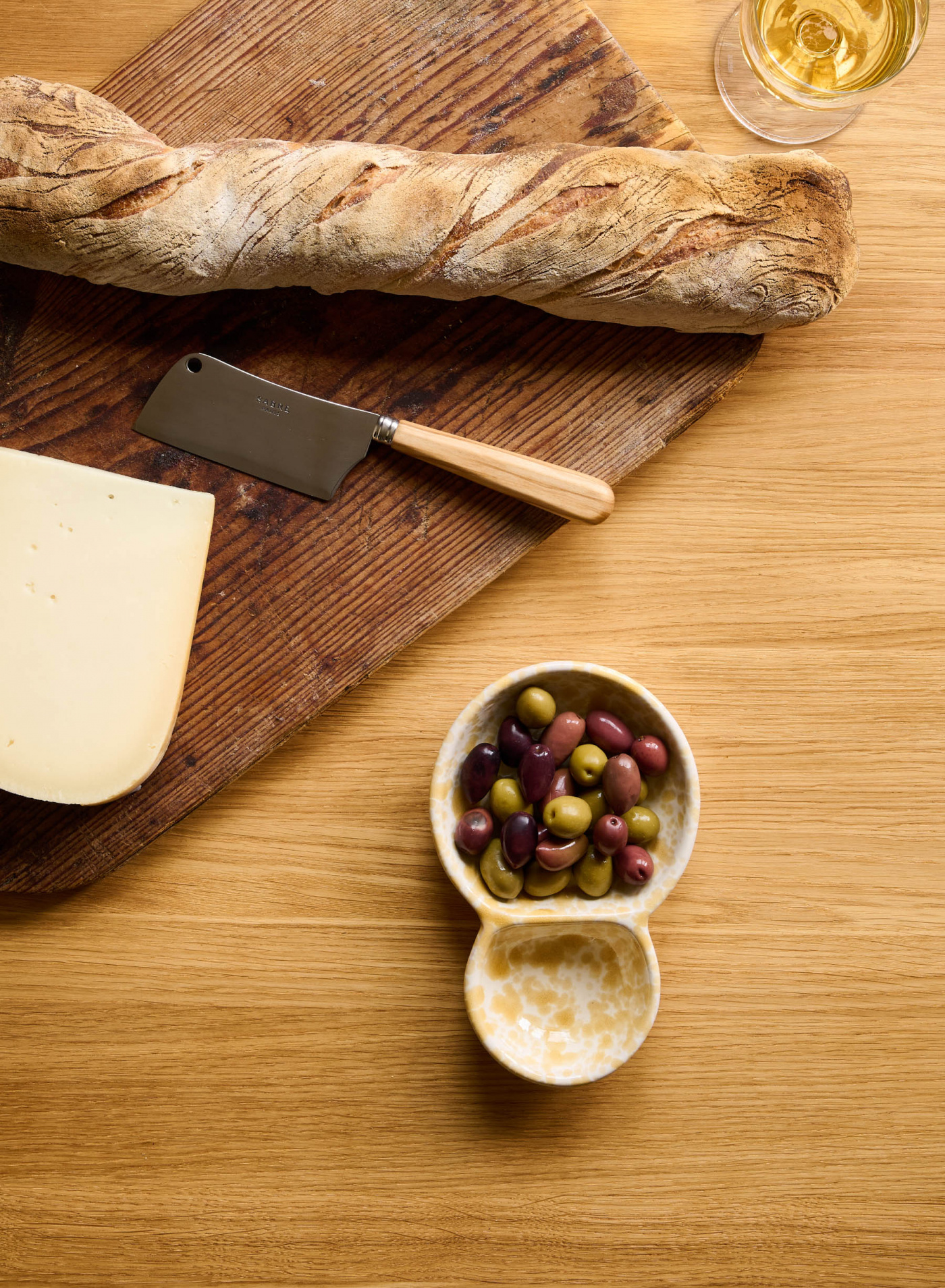 Olive Bowl Spruzzi Ambra Olive Bowl Spruzzi Ambra